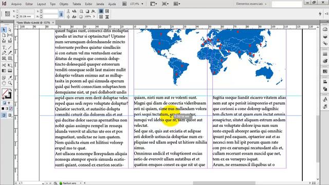 IN DESIGN CS6 - 002 - parte 1- configurando grid / grade смотреть онлайн