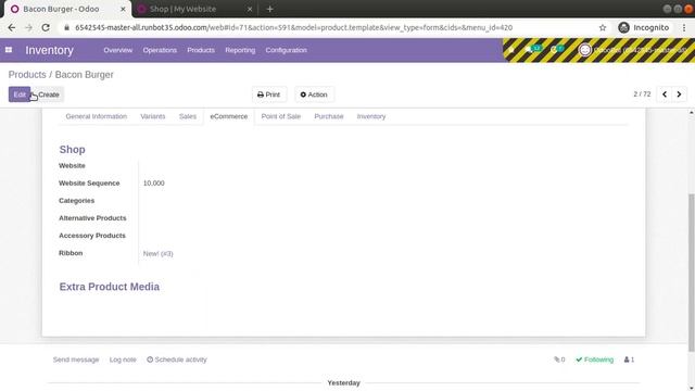 Website Product Ribbons || Add Product Ribbons in Odoo E-commerce смотреть онлайн