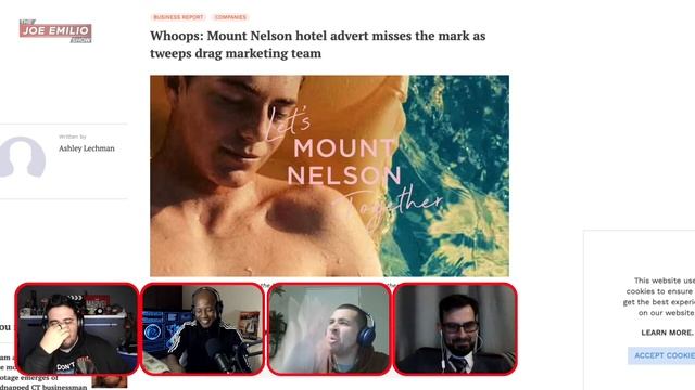WHOOPS: Mount Nelson hotel advert misses the mark смотреть онлайн