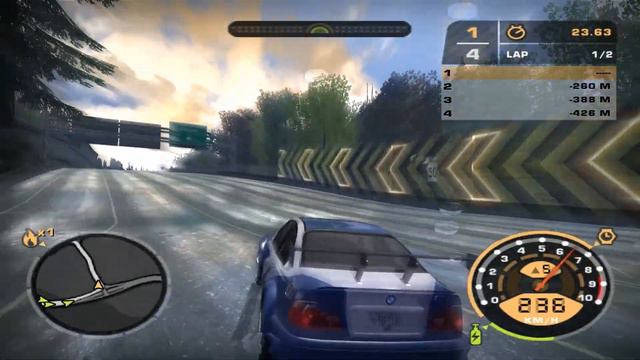 Need for Speed Most Wanted 2005 Mod Graphic 2013 Part1 смотреть онлайн