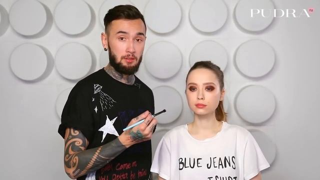 КАК ЗРИТЕЛЬНО УВЕЛИЧИТЬ ГЛАЗА ✦ МАСТЕР-КЛАСС ОТ МИХАИЛА ВИДЯЕВА НА КАНАЛЕ PUDRA