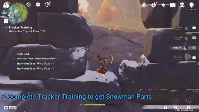 How to build a Puffy Snowman Genshin Impact смотреть онлайн