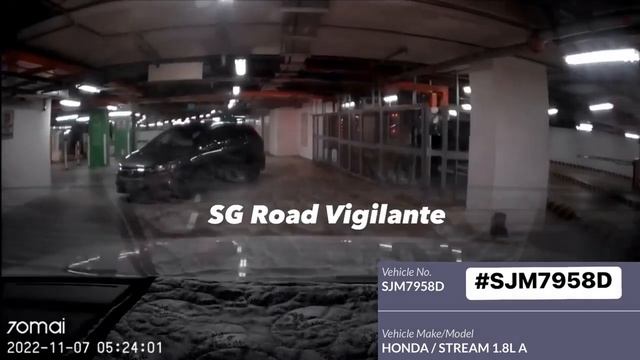 7nov2022 MBS phv #SJM7958D honda stream insisted to follow behind camcar to tailgate out of car. смотреть онлайн