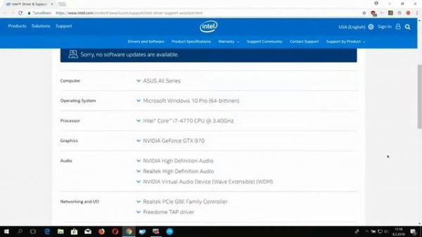 Intel® Driver & Support Assistant
