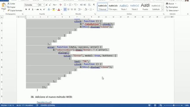 Parte 024 - Aplicación distribuida: Veterinaria - JQuery, AJAX & Json. Parte VII смотреть онлайн