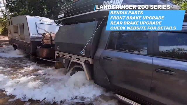 200 Series Toyota LandCruiser Brake Upgrade смотреть онлайн