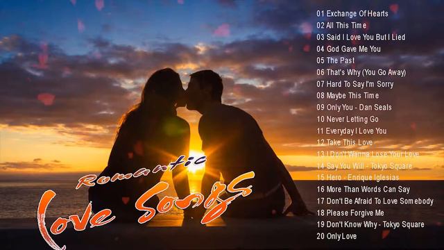 Best english love songs 2021 💕 Лучшие романтические песни о любви 90-х 80-х плейлист CD 0346 смотреть онлайн