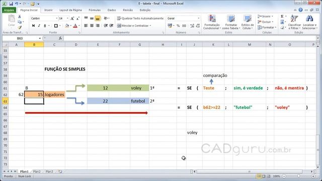 Teste Aula 6.1 Excel смотреть онлайн