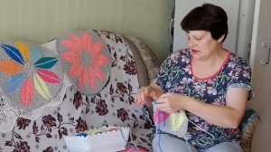 Вязаные коврики