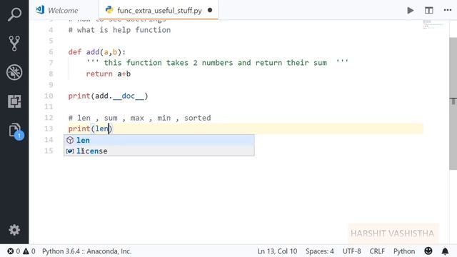More about functions : Python tutorial 164 смотреть онлайн