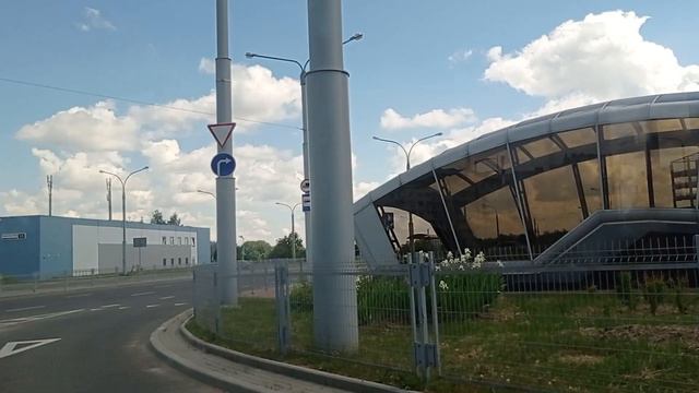 Минск! Поездка на троллейбусе БКМ 33305 бортовой номер 2800 маршрут 6 (12.06.2022) смотреть онлайн