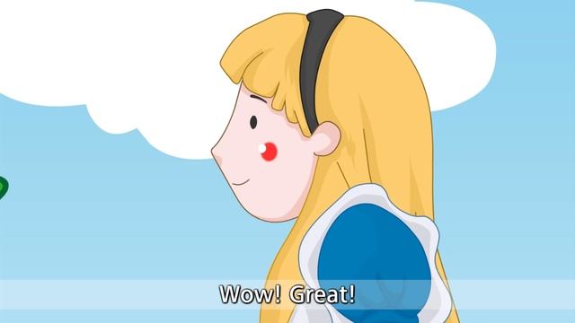 Alice's Adventures in Wonderland - Can you play the violin? - English animated story for kids смотреть онлайн