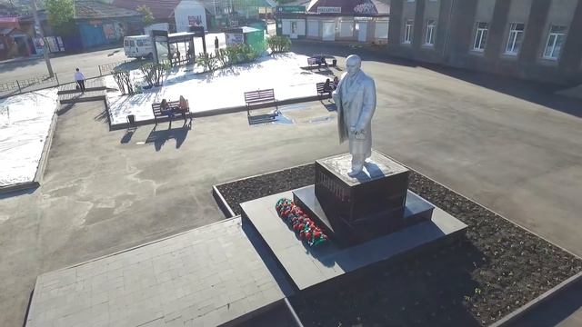 Тулун. Площадь Ленина. смотреть онлайн