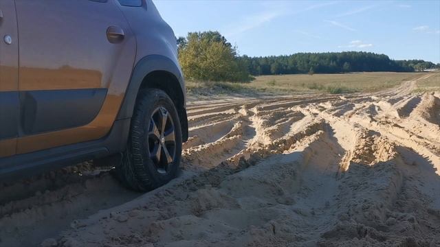 Новый дастер дизель в песке. Механика. Едет сам! смотреть онлайн