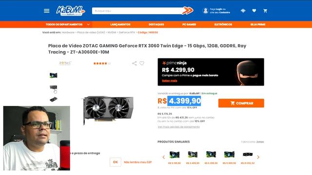 Placas de vídeo com preço top - CORRE QUE VAI ACABAR - Quinta Feira 02/12 смотреть онлайн