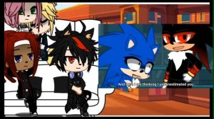 реакция Соник бум на Соника. / sonic boom reaction to sonic