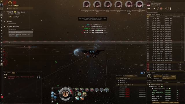 EVE Online - Golem SMASHING L4 Missions (3k DPS Fit)