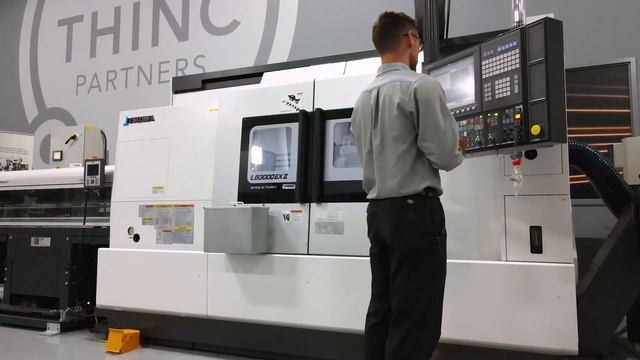 Okuma and LNS - LB3000 EX II Cutting Demo смотреть онлайн