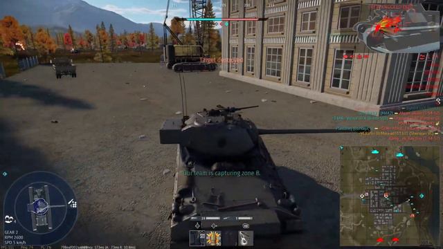 Sherman british tank in war thunder #warthunder #gaming смотреть онлайн