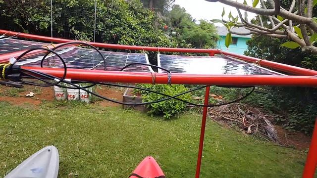 Solar Powered Kayak Catamaran смотреть онлайн