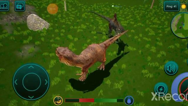 Toturial(рекс) Vs Dragon_kil(спино) в The Cursed Isle!