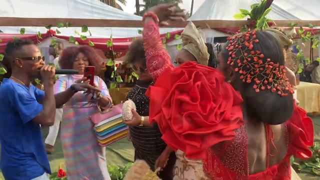 Bride “EZINNE” Is A Stepper ?? || Igbo Nigerian Wedding #trending #nigerianwedding