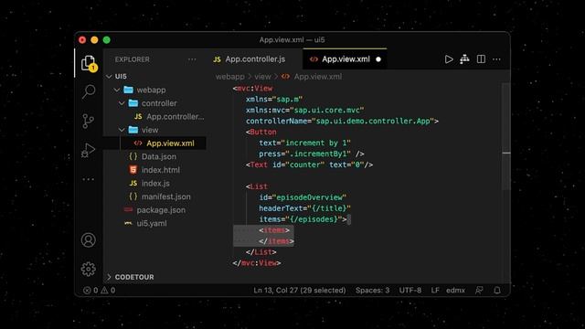 SAPUI5: JSON Models, Data Binding (#3) смотреть онлайн