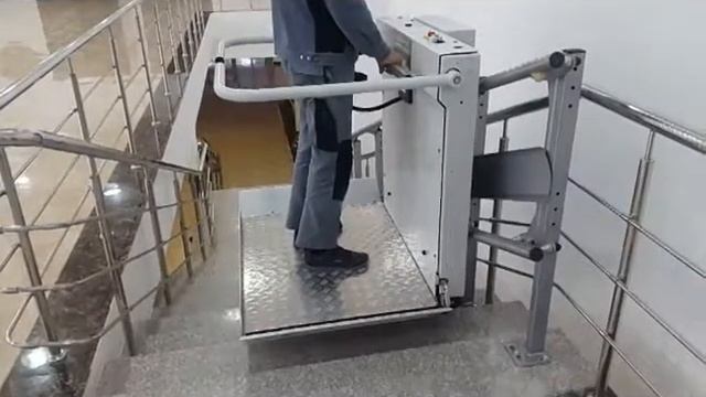 Стационарный наклонный подъемник для инвалидов г. Нальчик смотреть онлайн