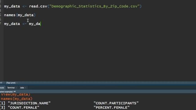 DPLYR Select & Rename Columns смотреть онлайн