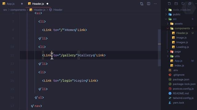58 ReactJS basics- navbar for routing смотреть онлайн