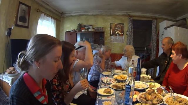 Бабушкин Юбилей - 95 лет. Деревенское Застолье. смотреть онлайн