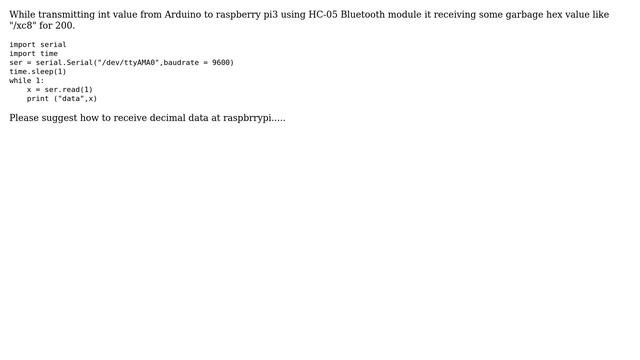 Raspberry Pi: Serial Communication of Raspberry pi 3 with HC-05 bluetooth module смотреть онлайн