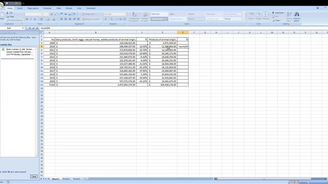 MENGHITUNG GROWTH DALAM PERSENTASE DAN GRAFIK (excel) #1 смотреть онлайн
