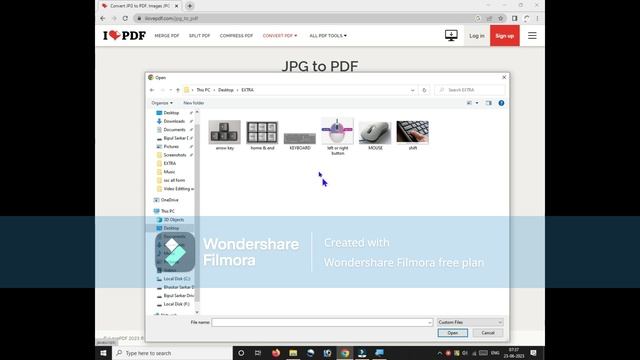 Jpg To Pdf File Converter || যেকোনো Jpg ফাইল কিভাবে Pdf Convert করবো || #pdf #jpg #convert