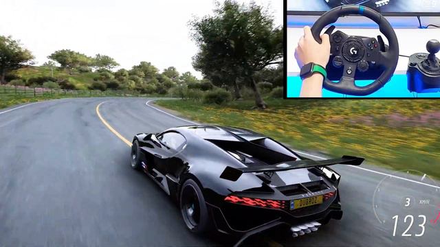 Bugatti Divo | Forza Horizon 5 Logitech G923 смотреть онлайн