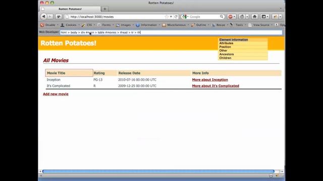 2.3.2: Inspecting the ID and Class attributes смотреть онлайн