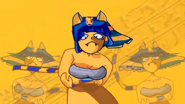 Zone Ankha Желтая египетская кошка из Tik Tok Ankha Meme Zone Ankha Animation Фулл