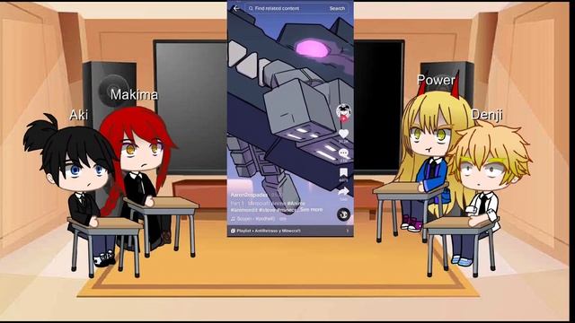 Chainsaw Man React To Steve From Minecraft смотреть онлайн