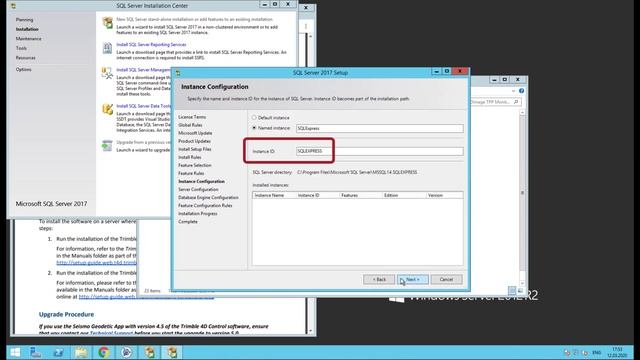 T4D Server - Install a Microsoft SQL Server for Trimble 4D Control смотреть онлайн