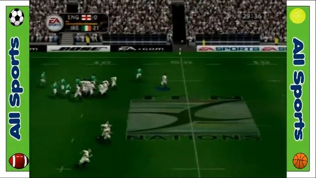 Rugby 2005 (PS2) PART 13: Ireland Destroyed Me - All Sports смотреть онлайн