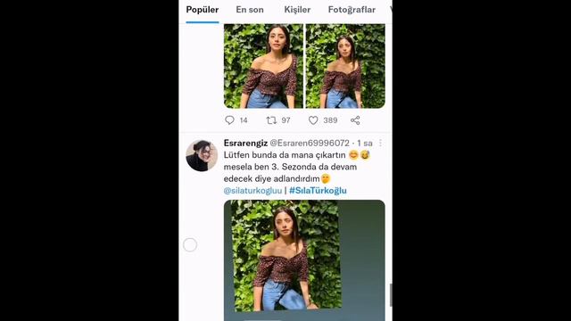 Sıla Türkoğlu compartió una foto Todos hablaron de ella en Twitter смотреть онлайн