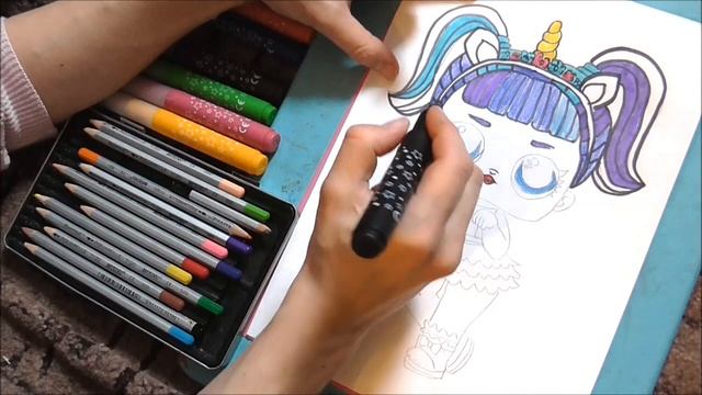 How to Draw Unicorn LOL Surprise Doll смотреть онлайн