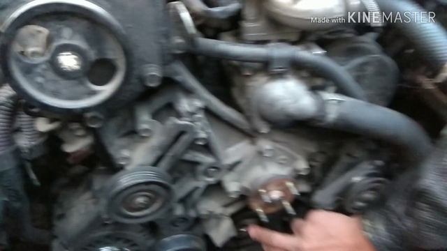 Митцубиси Монтеро ломает болт крепления шкива ®️ смотреть онлайн