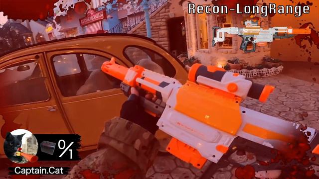 Nerf War In Japan | Vs Clown  ( POV / Nerf First Person Shooter)
