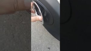 Хромированные накладки  из Китая на ПТФ Ниссан Кашкай 2013 года