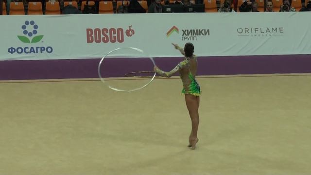 Neta Rivkin, Israel, hoop, Grand Prix, 2015, Final, Moscow. смотреть онлайн