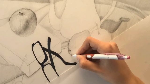 ?КАК НАРИСОВАТЬ НАТЮРМОРТ ПРОСТЫМ КАРАНДАШОМ?✏️ /HOW TO DRAW A STILL LIFE смотреть онлайн