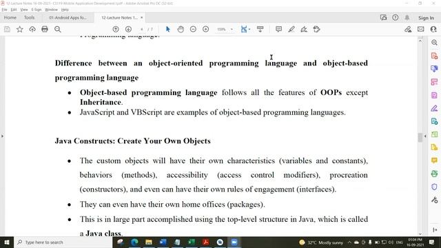 Android OOPS Concept смотреть онлайн