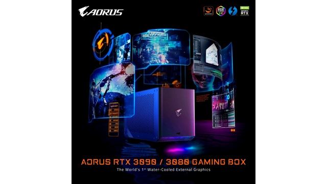 GIGABYTE Launches AORUS RTX 3090 and RTX 3080 GAMING BOX eGPUs смотреть онлайн