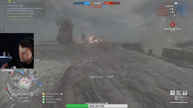 Battlefield 1 - Mortar Artillery truck | Hard countering my plane смотреть онлайн